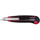 Cutter pro Auto-Load lemmet 9 mm zwart/rood