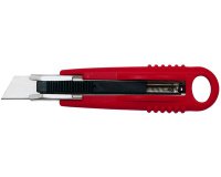 Safety-Cutter standard, lame: 18 mm, rouge/noir