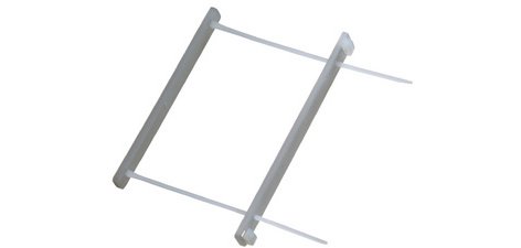 relieur d'archives, incolore, 2 pièces, en plastique