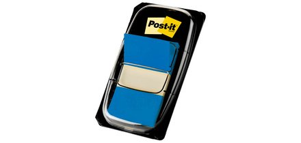 Marque-page adhésif Index, 25,4 x 43,2 mm