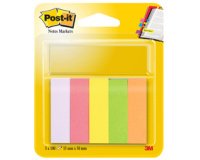 Marque-pages en papier, 20 x 38 mm, en couleurs fluo