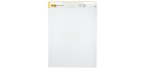 Meeting-Chart, 63,5 x 76,2 cm, uni, blanc