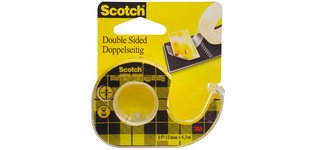 Double-sided adhesive tape 665, 12 mm x 6.3 m