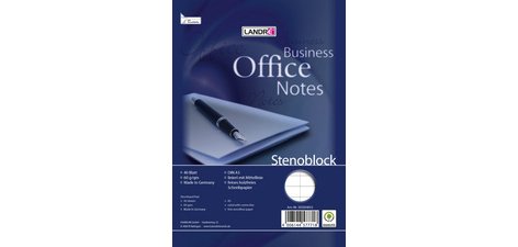 Bloc sténo 'WORK' A5, 40 feuilles, lignes moyennes
