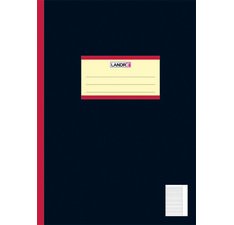 cahier pour lycée format A4, ligné, marge blanche à