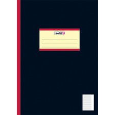 cahier pour lycée format A4, ligné, marge blanche à