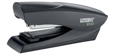 Agrafeuse Rapid Fashion Eco demi-bande 25 feuilles 24-26/6 noir
