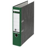 Leitz ordner 180° rug van 8 cm, grijs, groen