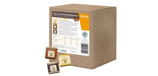 Tablettes de chocolat belge - Boîte de 1 Kg