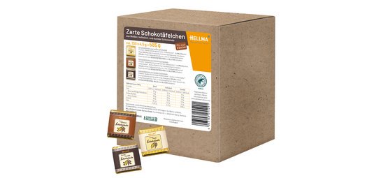 Tablettes de chocolat belge - Boîte de 1 Kg