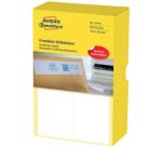 Etiquette à affranchir, 128 x 38 mm, double