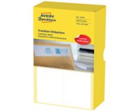 Etiquette à affranchir, 163 x 43 mm, double