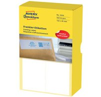 Etiquette à affranchir, 163 x 43 mm, double