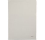 Pochette transparente Standard, A4, PVC, grainé, 0,15