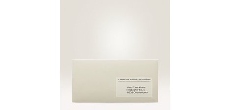 Address label, 45.7 x 25.4 mm