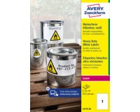 Label, ultra-resistant, 99.1 x 67.7 mm