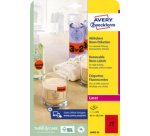 Stick&Lift Etiquette, 99,1 x 38,1 mm, rouge