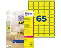 Stick&Lift Etiquette, 38,1 x 21,2 mm, jaune