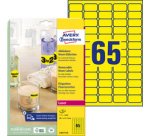 Stick&Lift Etiquette, 38,1 x 21,2 mm, jaune