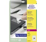 Etiquette de sécurité, 63,5 x 29,6 mm