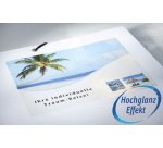 Etiquette ovale jet d'encre/Glossy