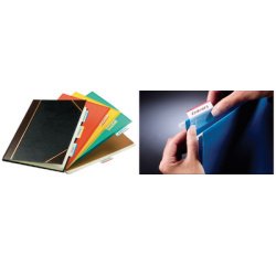 Languette de classement Index Strong, 50,8 x 38 mm