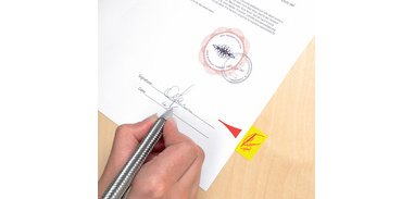 Marque-page Index Symbol 'Point d'exclamation'