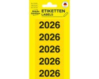 Étiquette pour classeur '2027', 60 x 26 mm