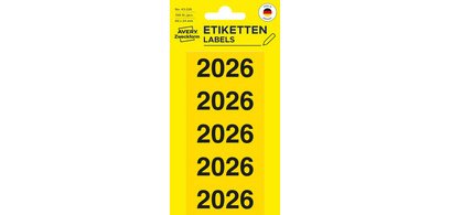 Label for binder '2027', 60 x 26 mm