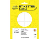 Etiquette multi-usage, 50 x 19 mm, blanc