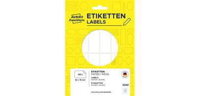 Etiquette multi-usage, 50 x 19 mm, blanc
