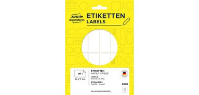 Etiquette multi-usage, 50 x 19 mm, blanc