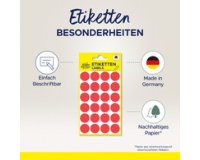 Pastille de couleur, diamètre 8 mm