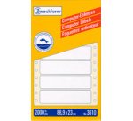 Etiquette ordinateur, continu,88,9 x 48,4 mm