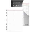 Feuilles quadrillées, A5, 80 g/m2, 50 feuilles