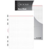 Feuilles quadrillées, A5, 80 g/m2, 50 feuilles