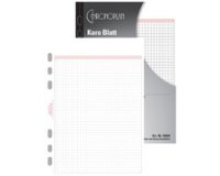 Feuilles quadrillées, A5, 80 g/m2, 50 feuilles