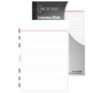 Feuilles lignées, A5, 80 g/m2, 50 feuilles