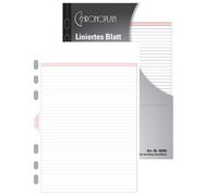Feuilles lignées, A5, 80 g/m2, 50 feuilles