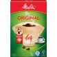 Koffiefilter Melitta aroma '1x4' natuurlijk bruin