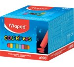 Craie pour tableau COLOR'PEPS, rond, assorti