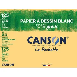 CANSON Papier de création dans une pochette, A4, 150 g/m2