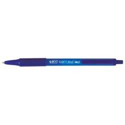 BIC Stylo à bille rétractable Soft Feel Clic grip