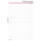 bind Fiche de rechange pour notes Manager, A6, ligné