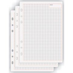 bind Fiche de rechange pour notes Manager, A5, quadrillé