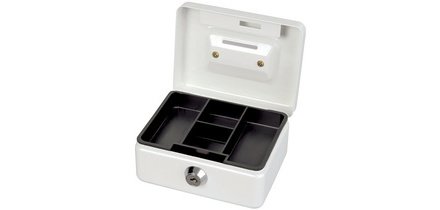 Caisse à monnaie avec fente tirelire