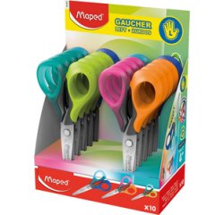 Ciseaux Sensoft 3D, longueur: 130 mm, présentoir de 10