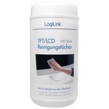 Lingettes de nettoyage pour écrans TFT/LCD/Plasma