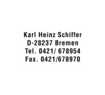 Tampon pour texte 'Printy 4.0' 4911, noir