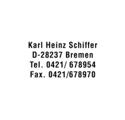 Tampon pour texte 'Printy 4.0' 4911, noir